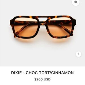 Brand new Vehla sunglasses-DIXIE - CHOC TORT/CINNAMON